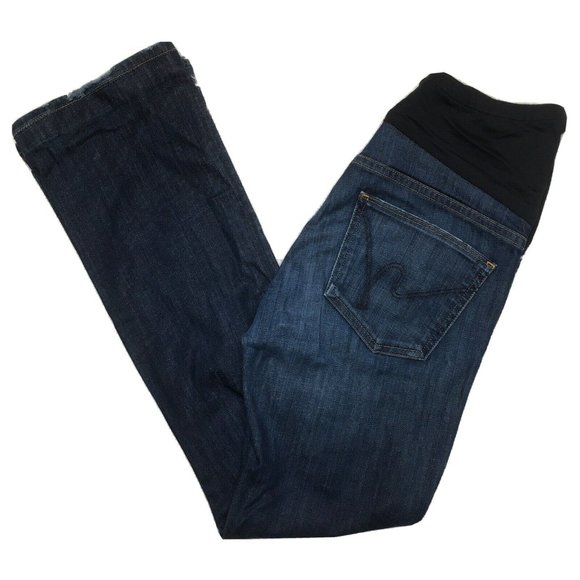 Citizens Of Humanity Pants - Citizens Of Humanity 25 Maternity Short Panel